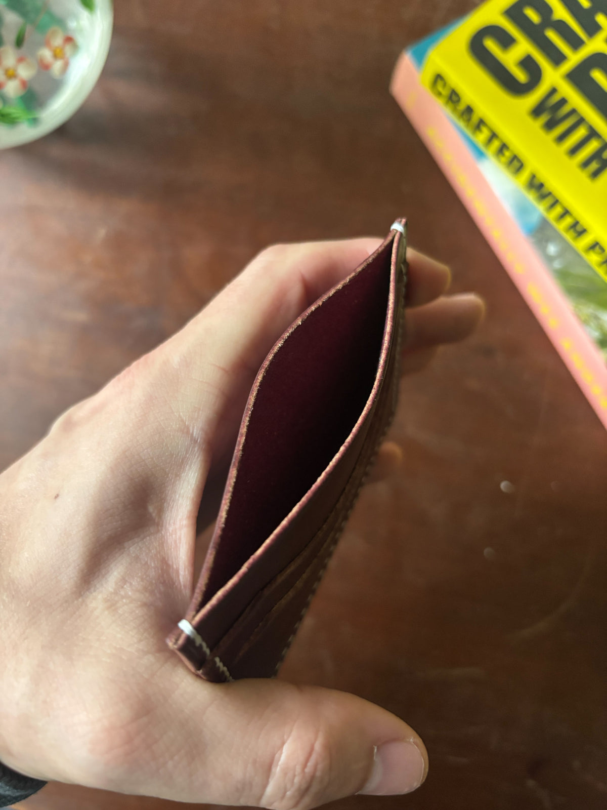 Burgundy Cardholder