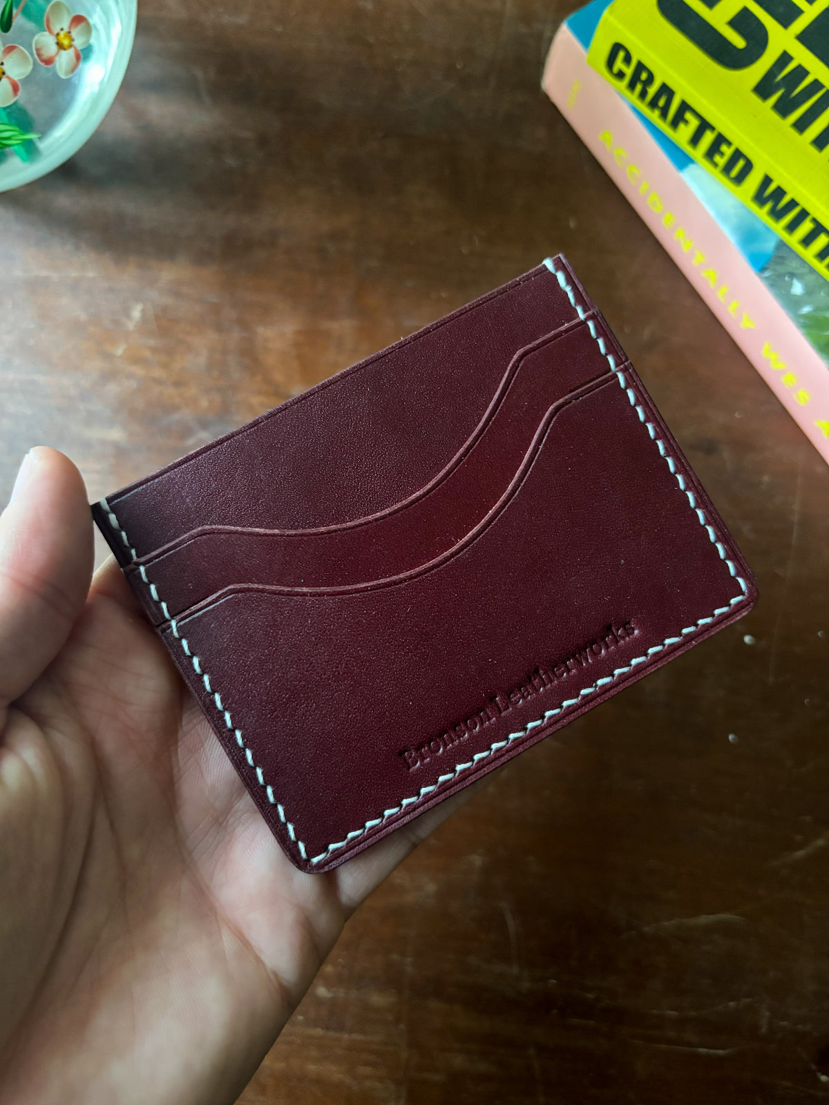 Burgundy Cardholder