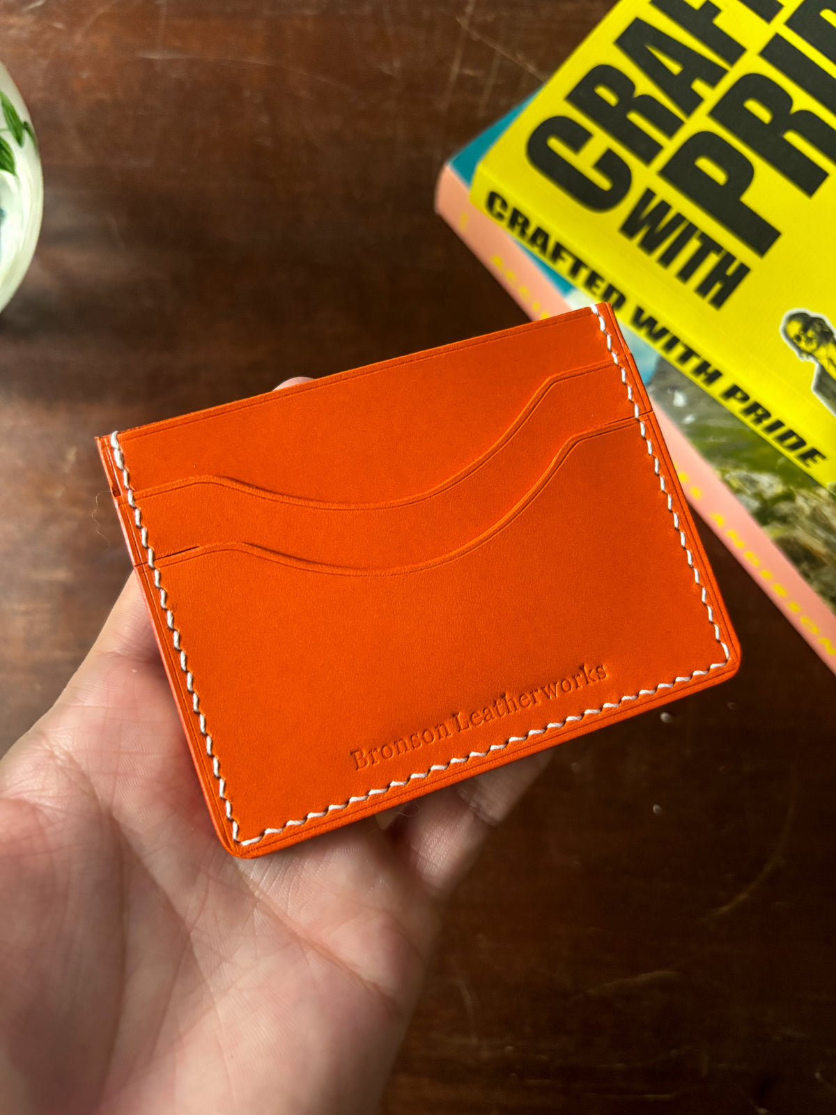 Orange Cardholder