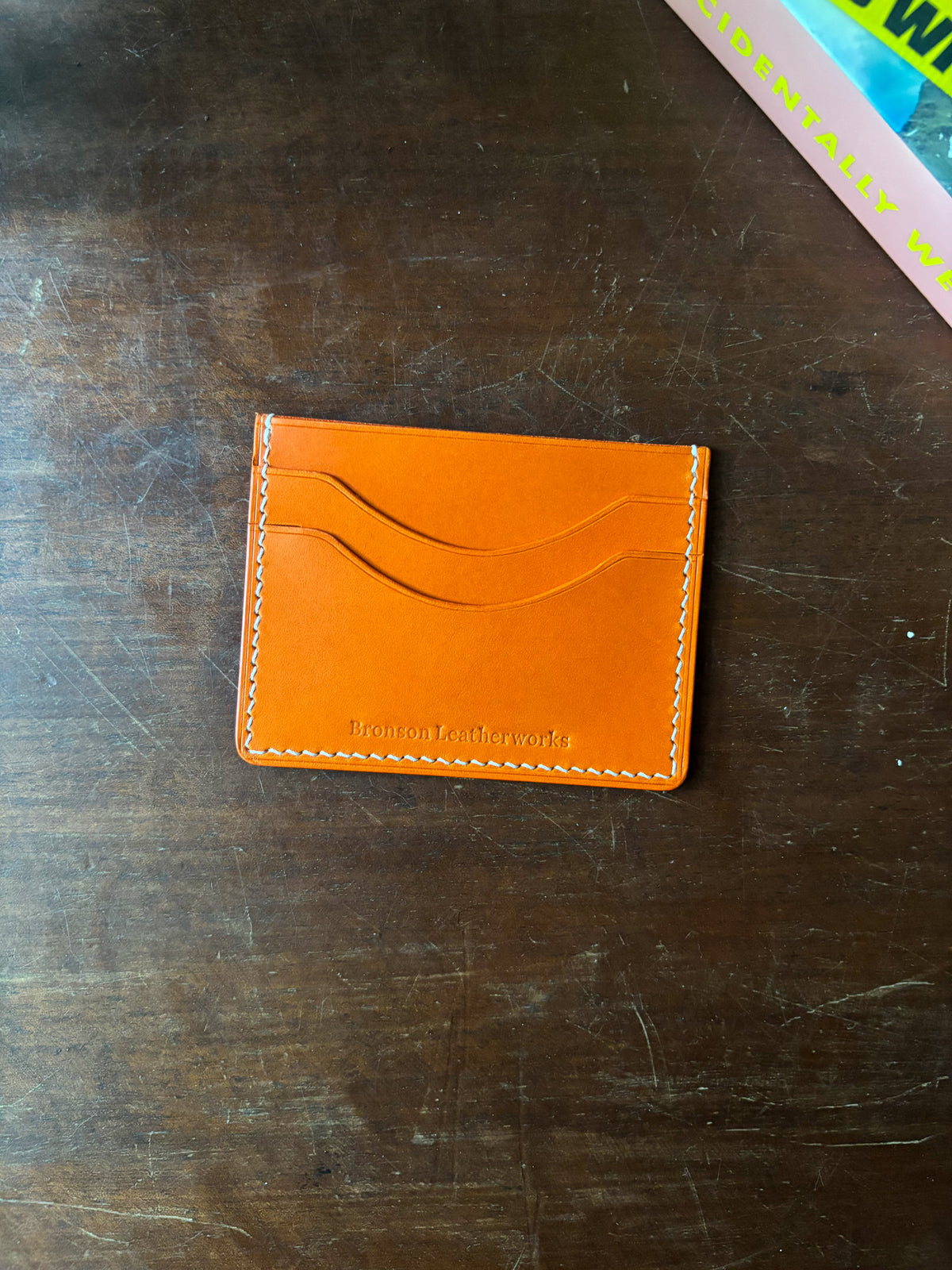 Orange Cardholder