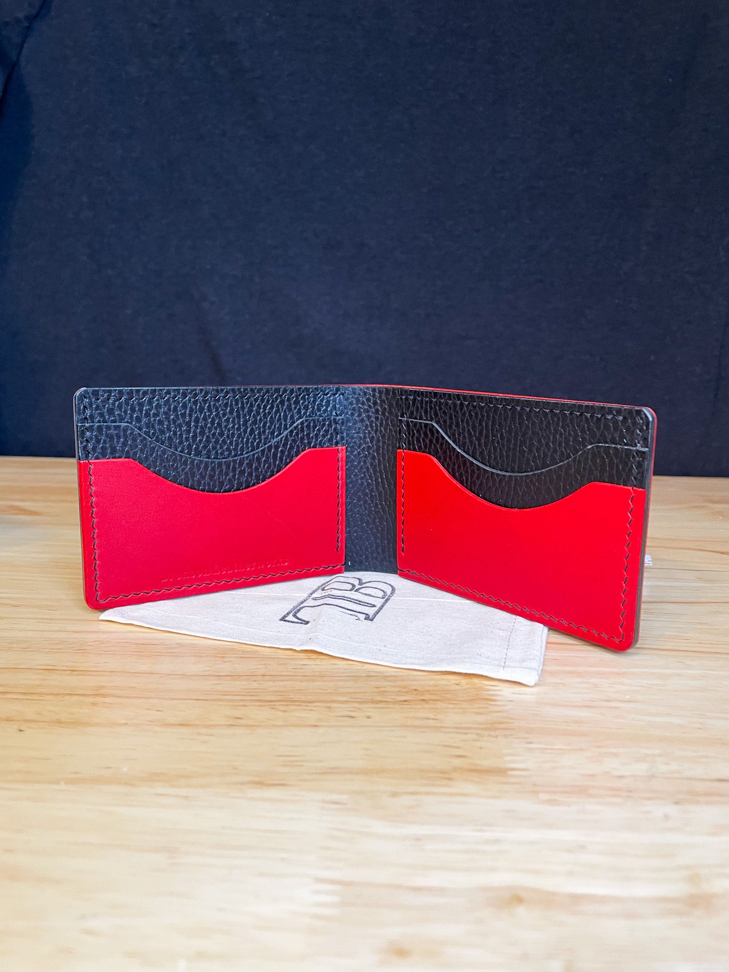 Red and Black Billfold