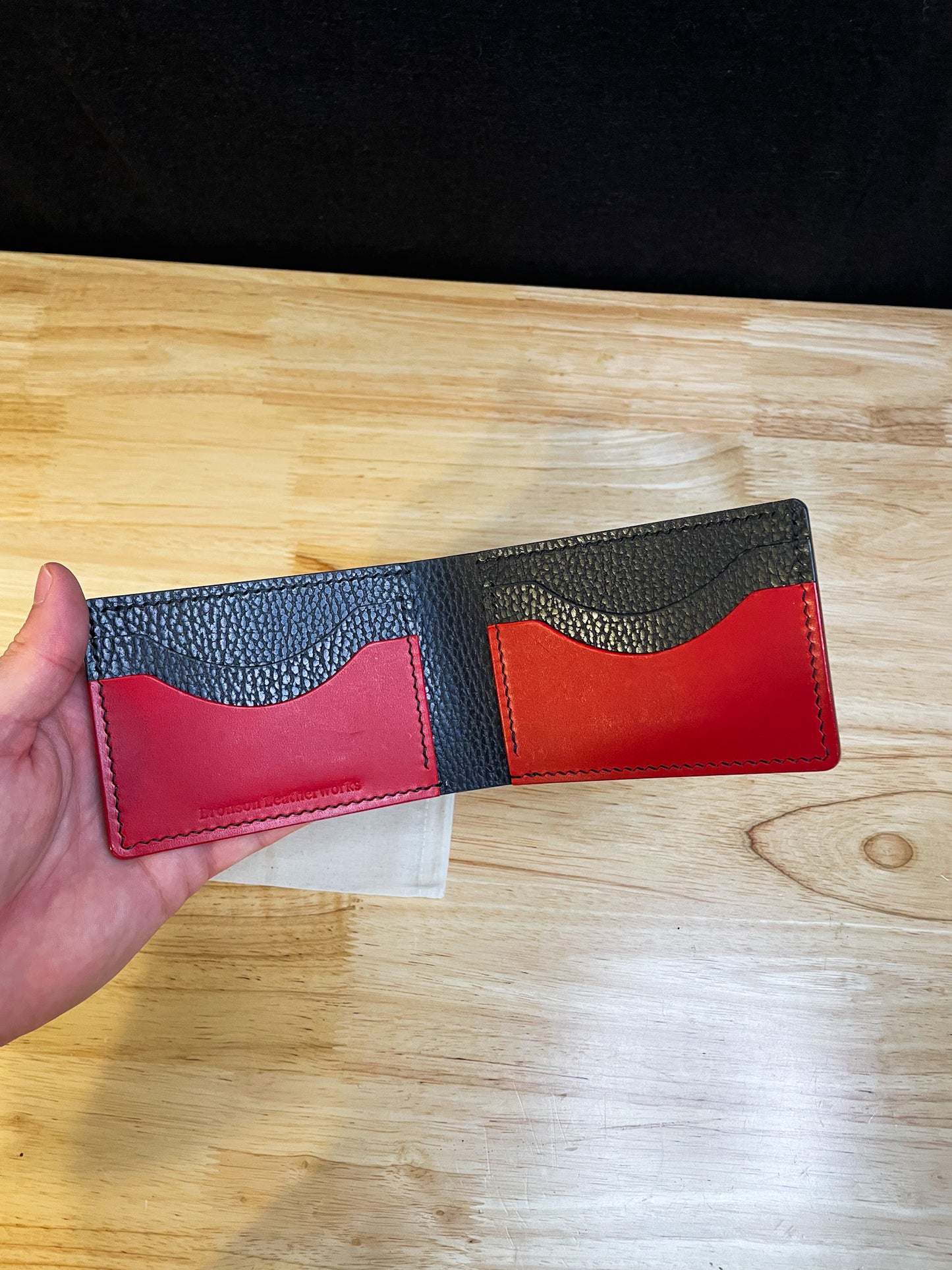 Red and Black Billfold